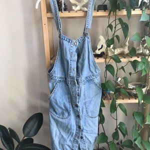 Denim Dress Overalls